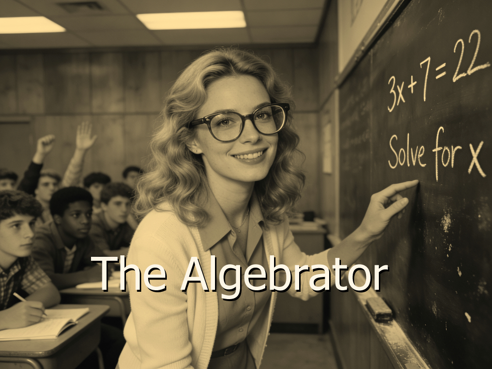 Algebrator — Solve for X interface
